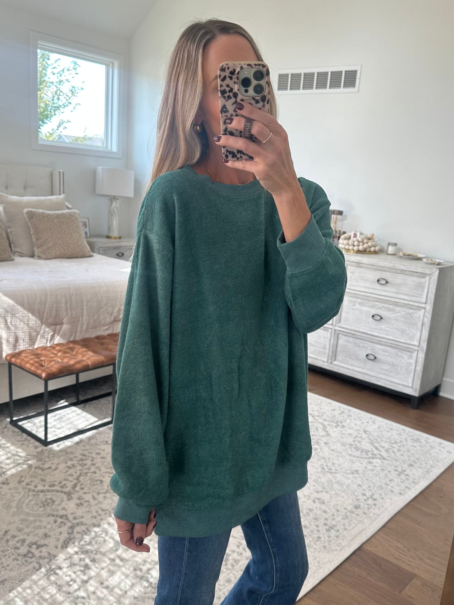 Green Soft Tunic