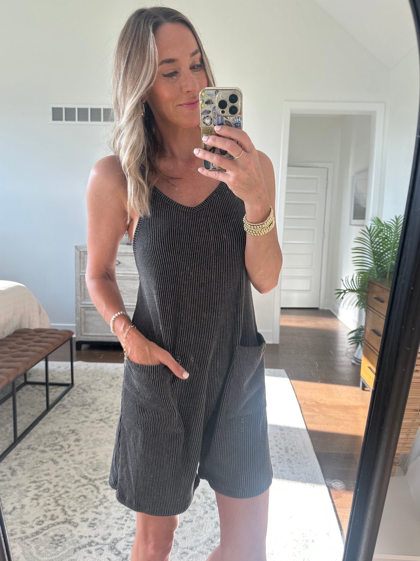 Ribbed Romper
