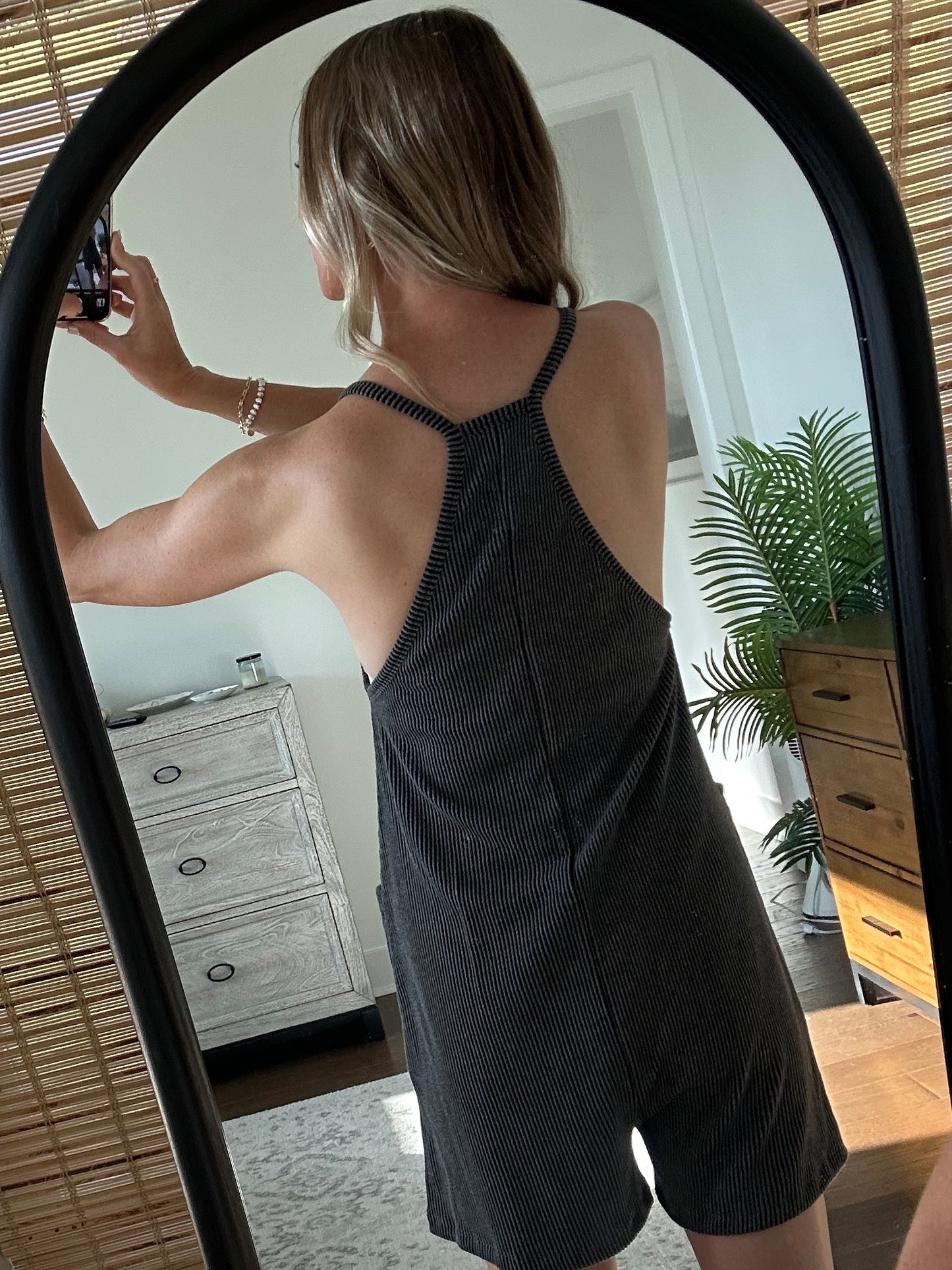 Ribbed Romper