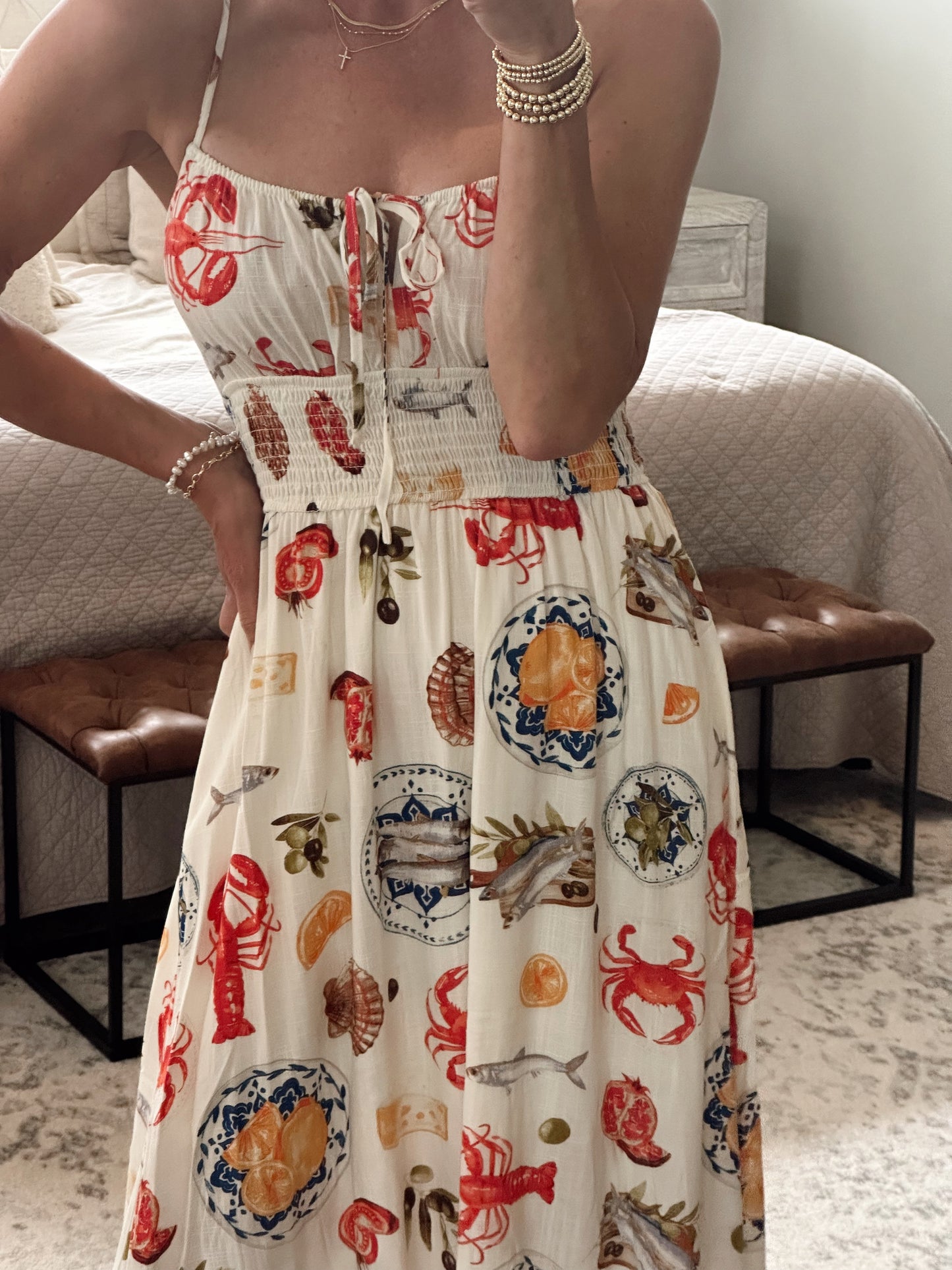 Seaside Midi Dress