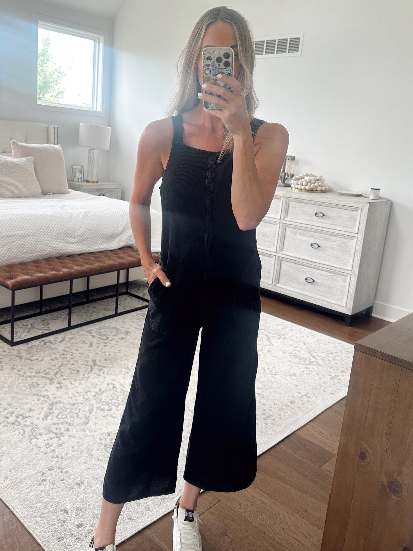 Faded Black Jumper