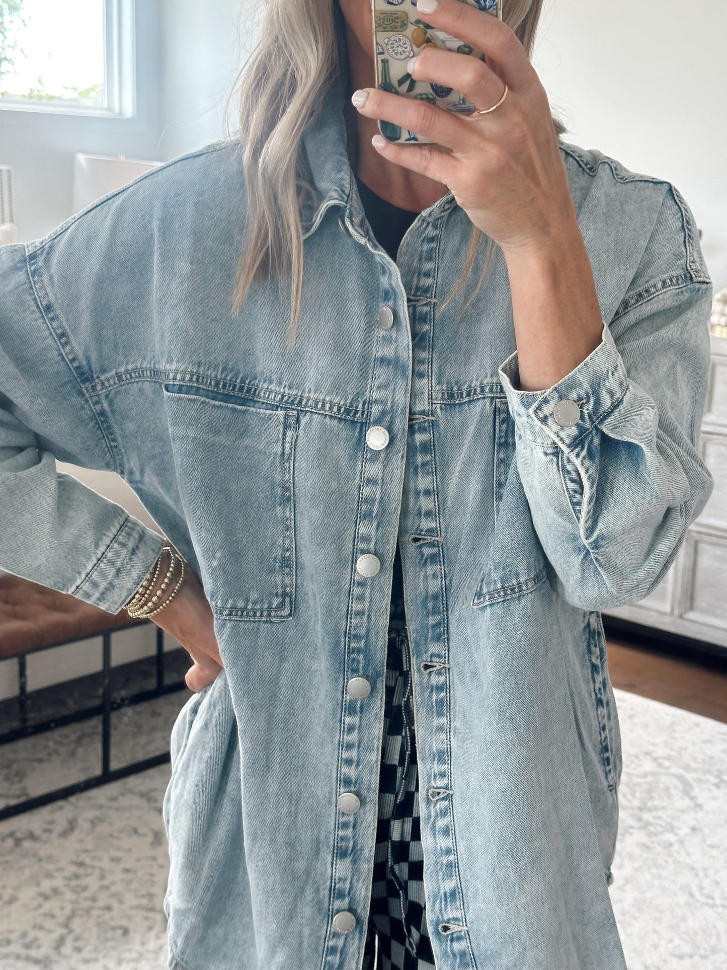 Oversized Denim Shacked