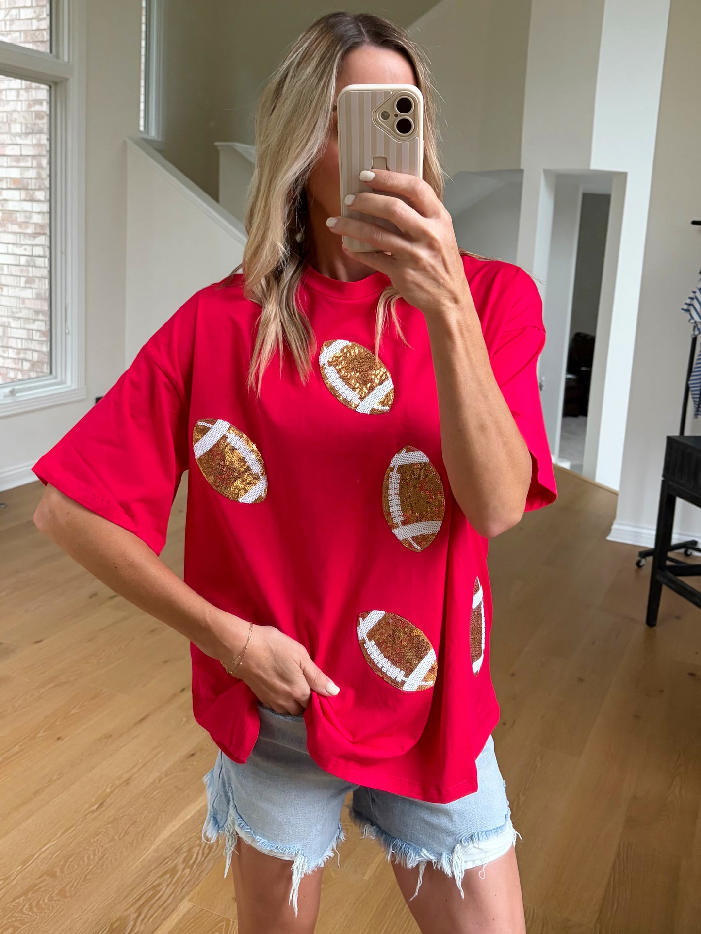 Game Day Tee- Red