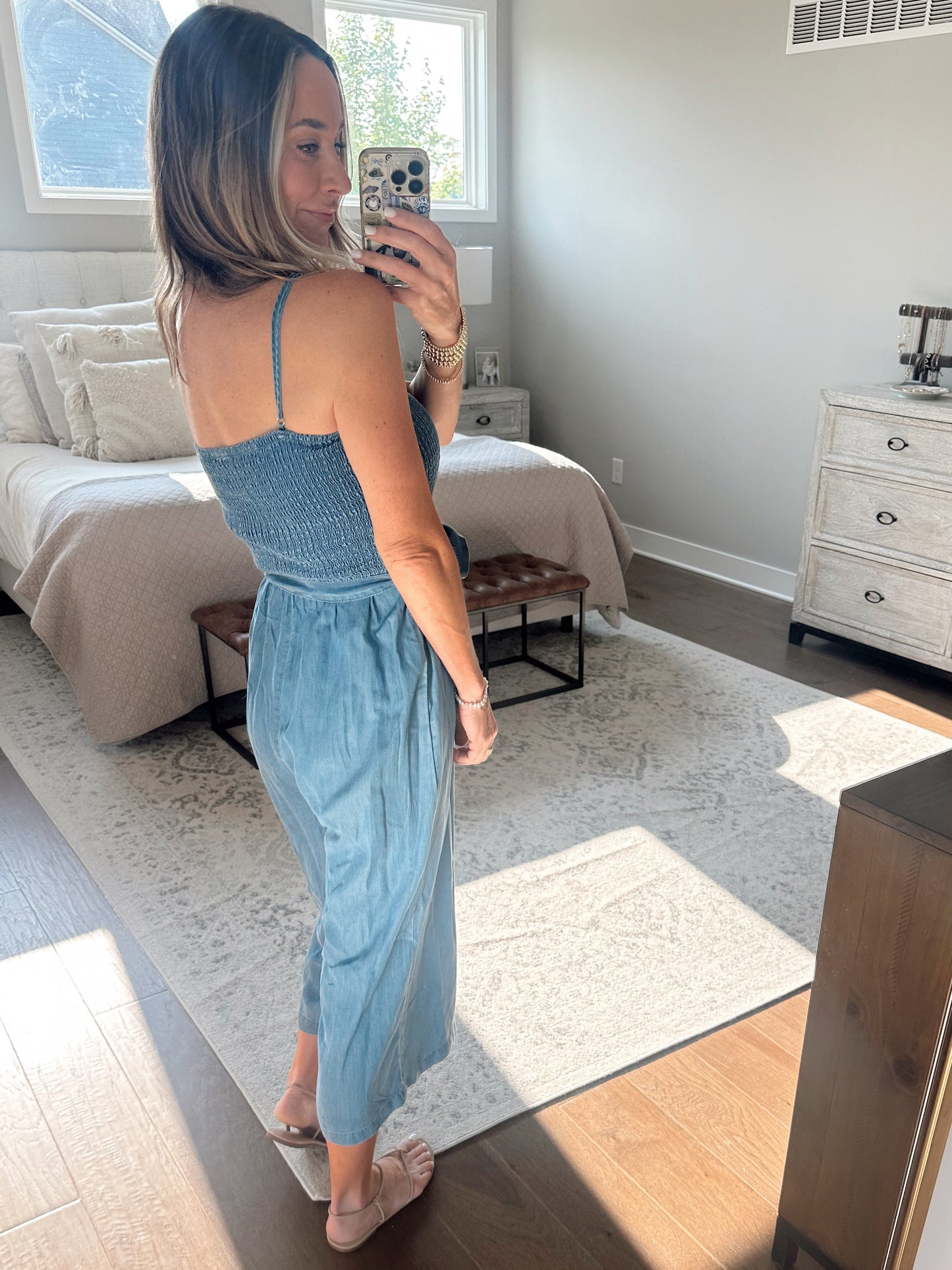 Chambray Jumpsuit