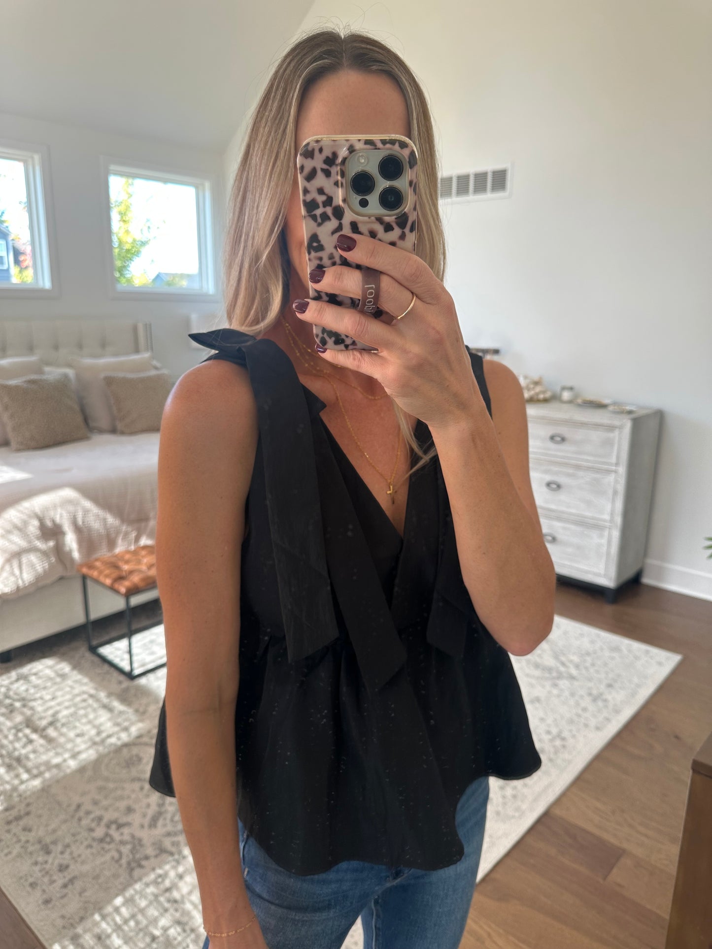 Black Bow Tank
