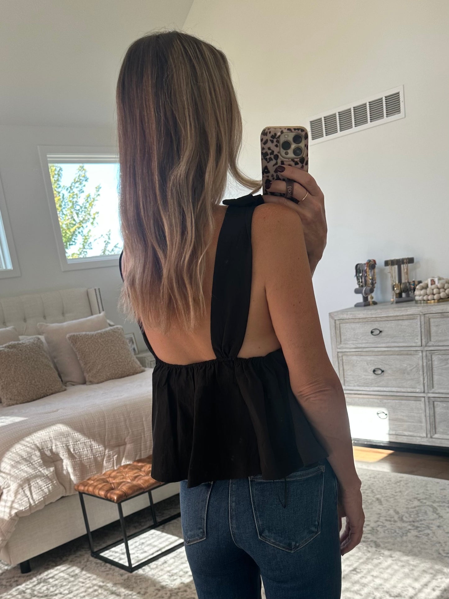 Black Bow Tank