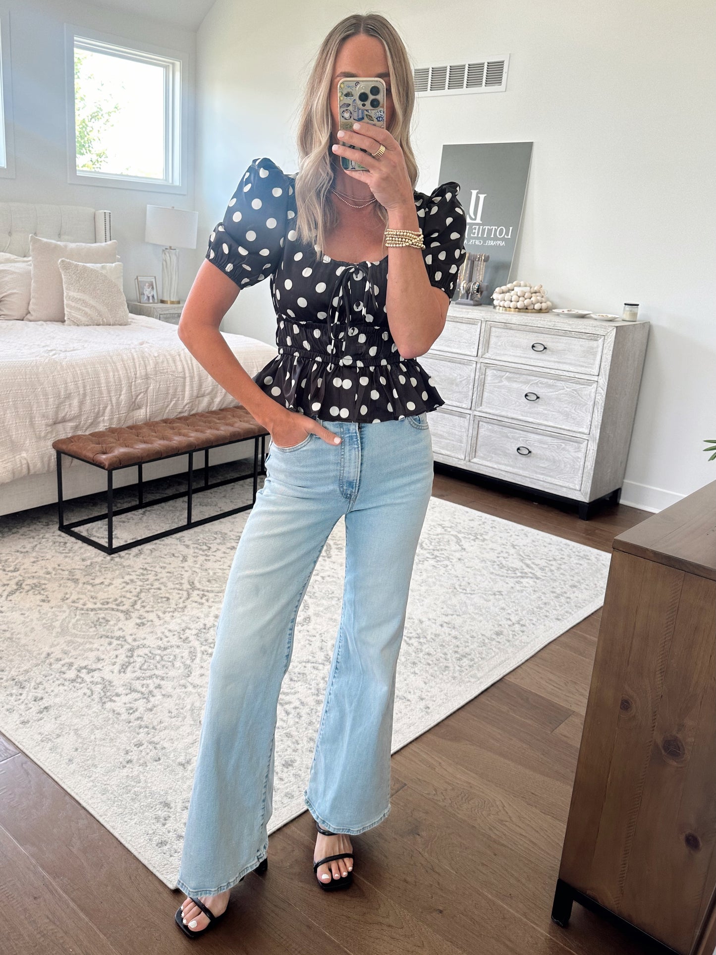 Polka Dot Top