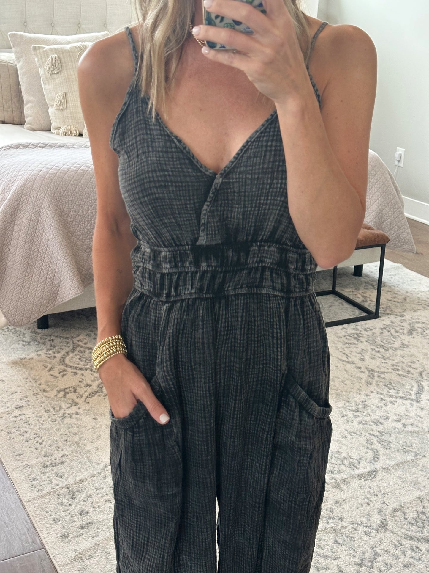 Soft Jumpsuit- Black
