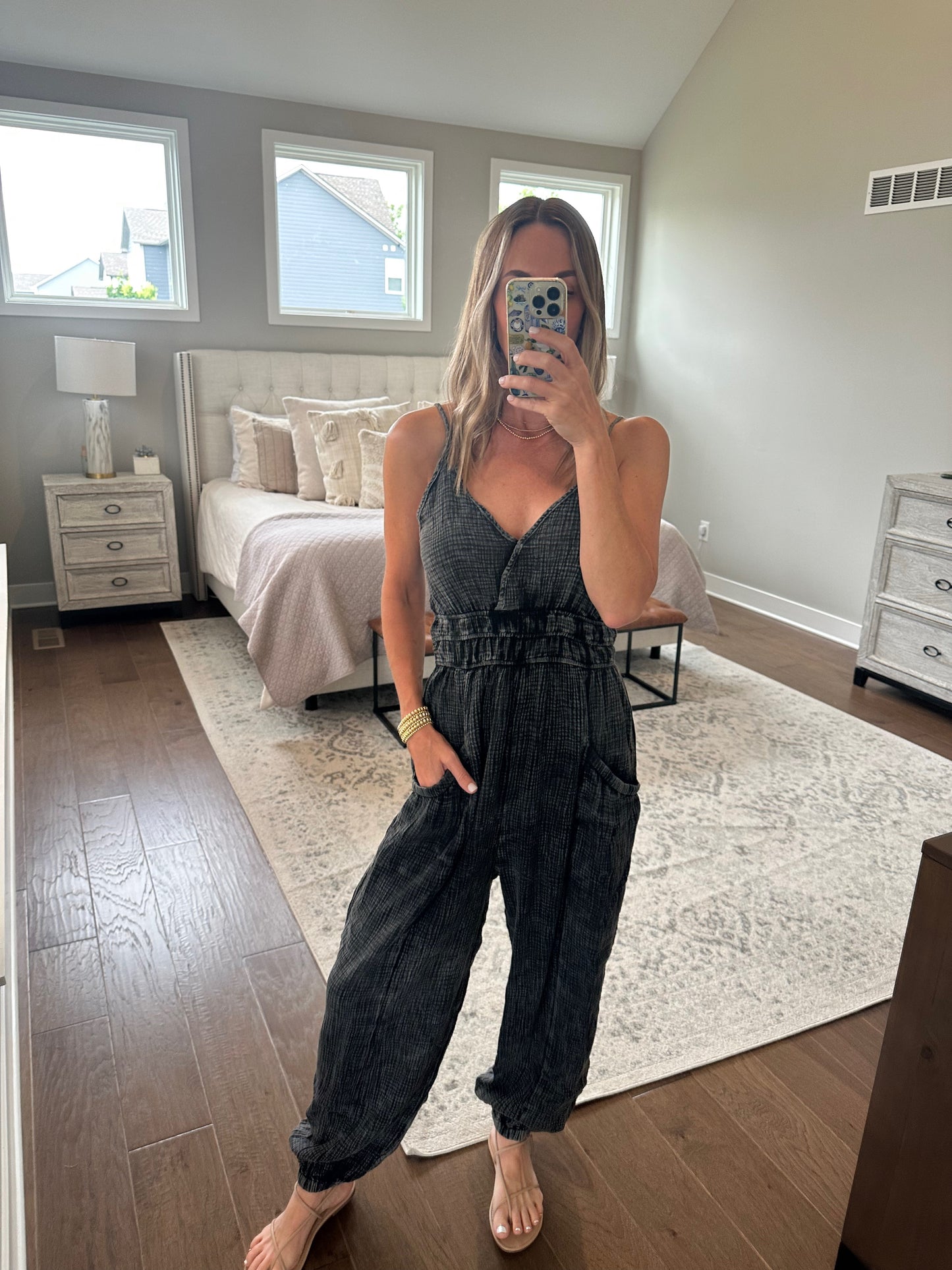 Soft Jumpsuit- Black