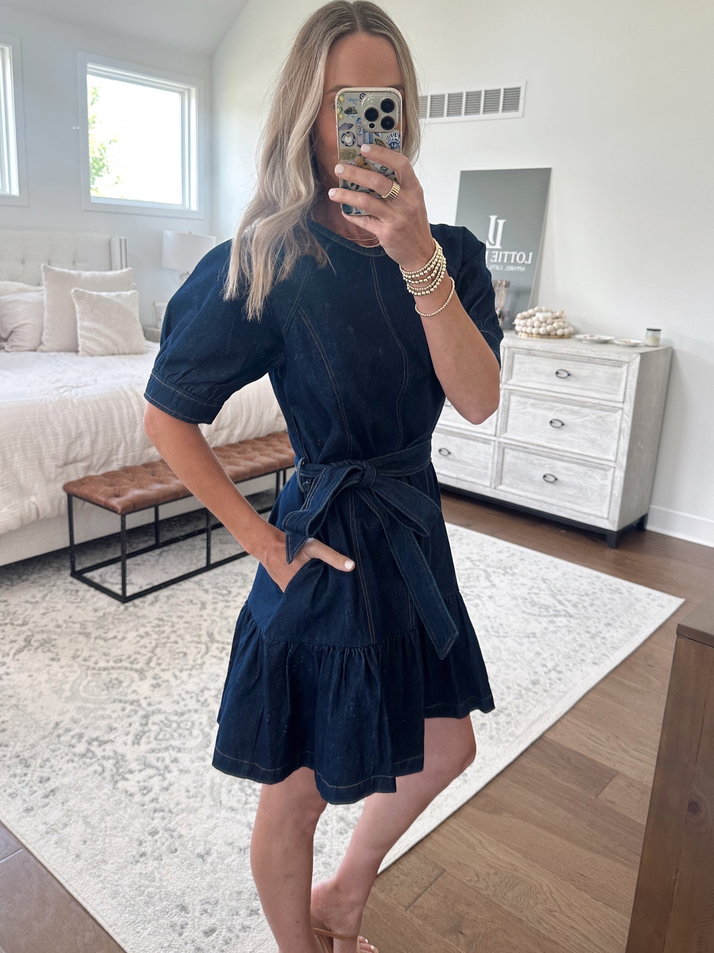 Dark Denim Dress