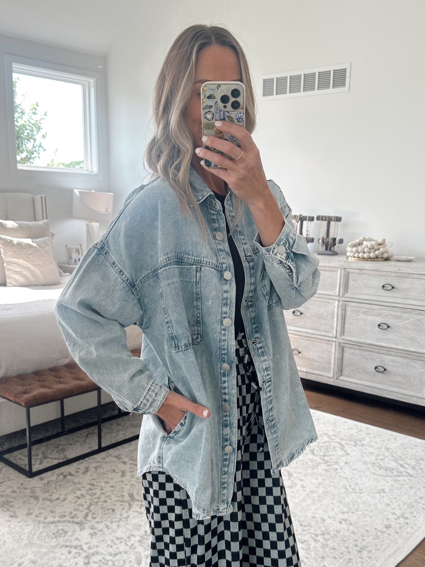 Oversized Denim Shacked