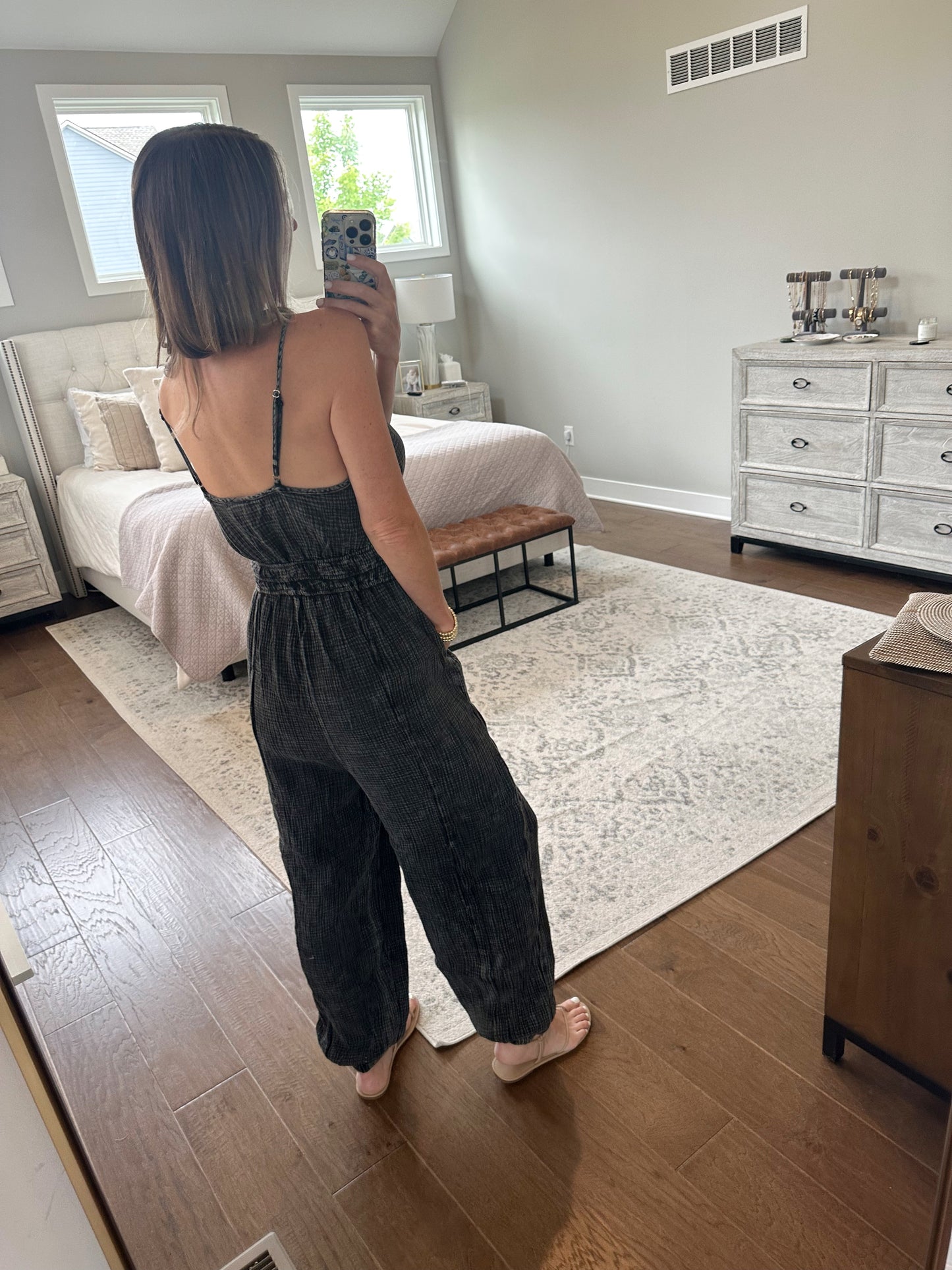 Soft Jumpsuit- Black