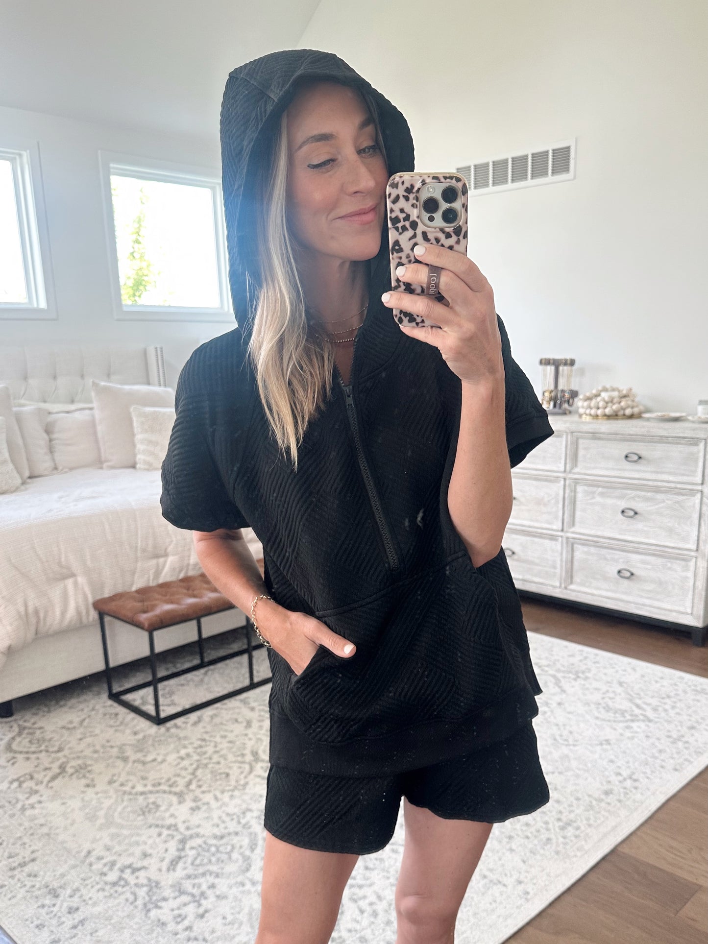 Textured Set- Black