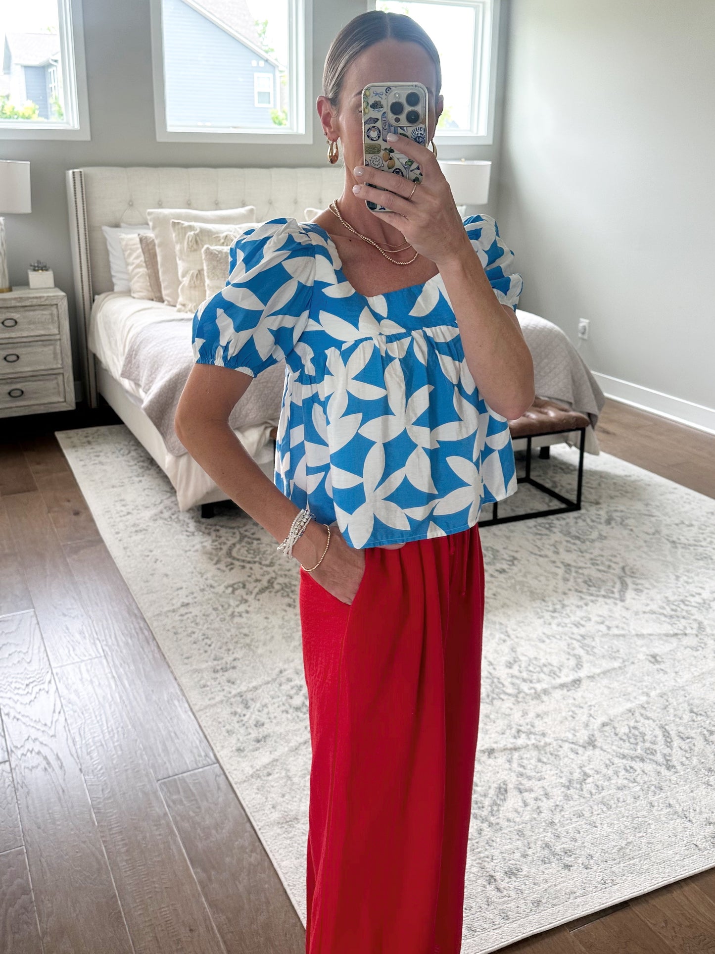 Tropical Floral Top