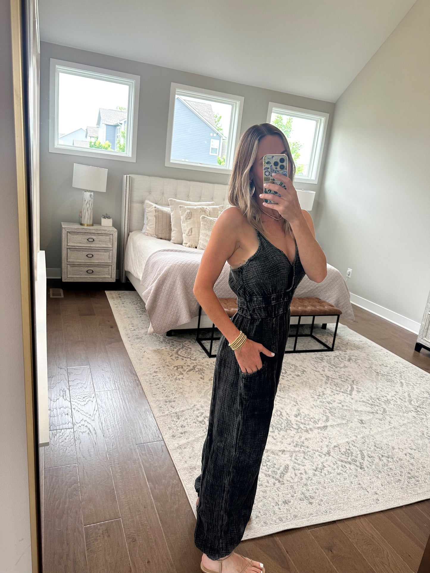 Soft Jumpsuit- Black