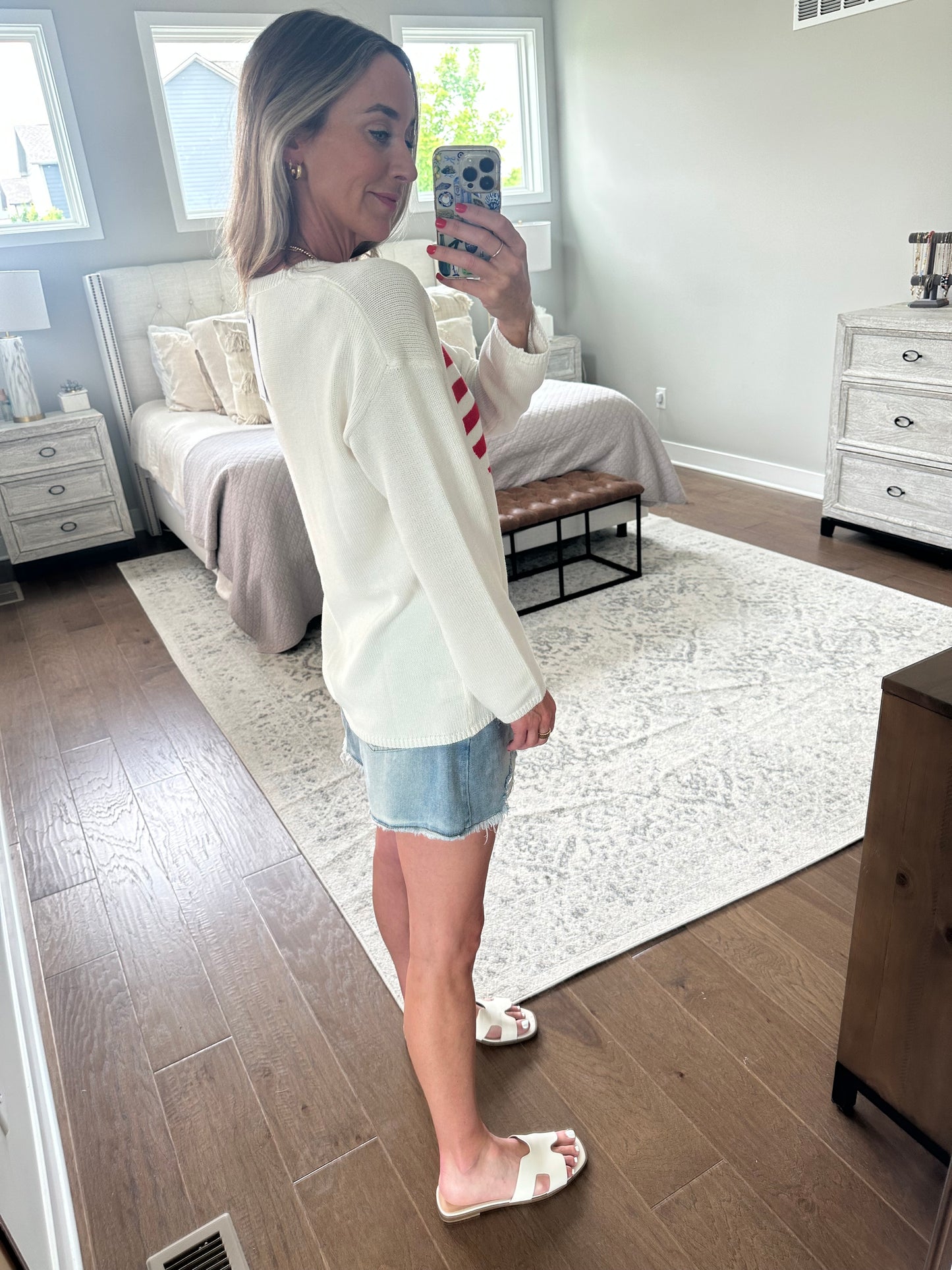 Heart Flag Sweater