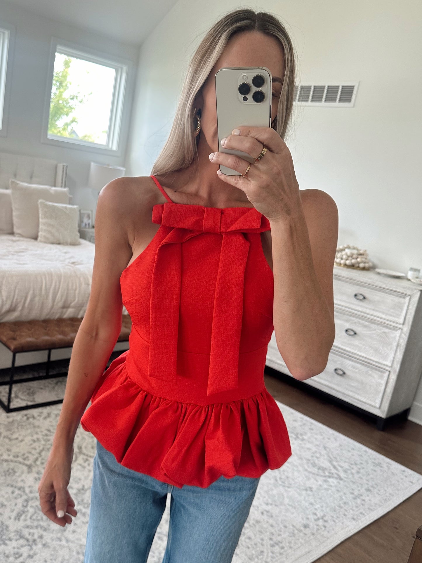 Red Bow Tank