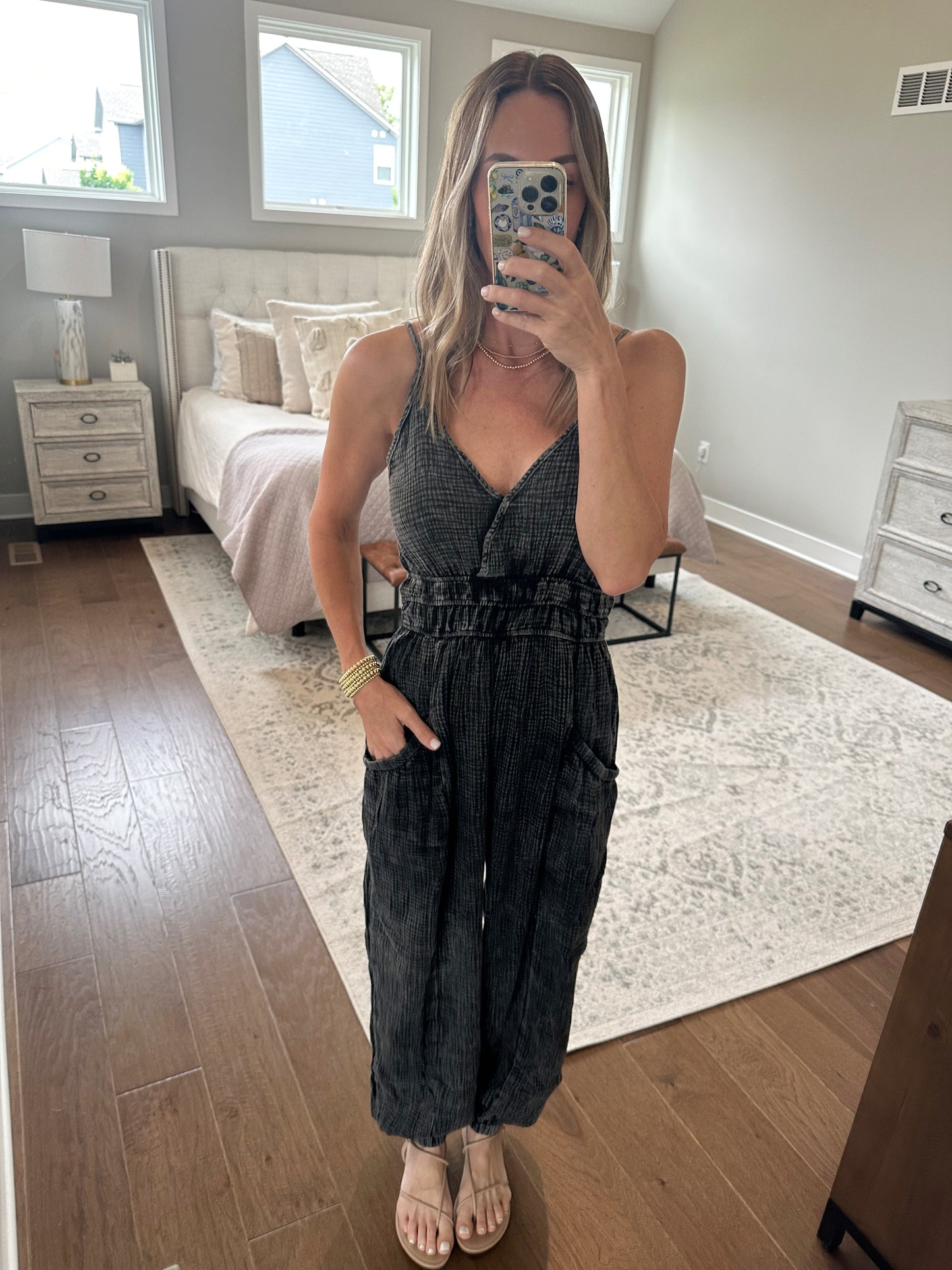 Soft Jumpsuit- Black