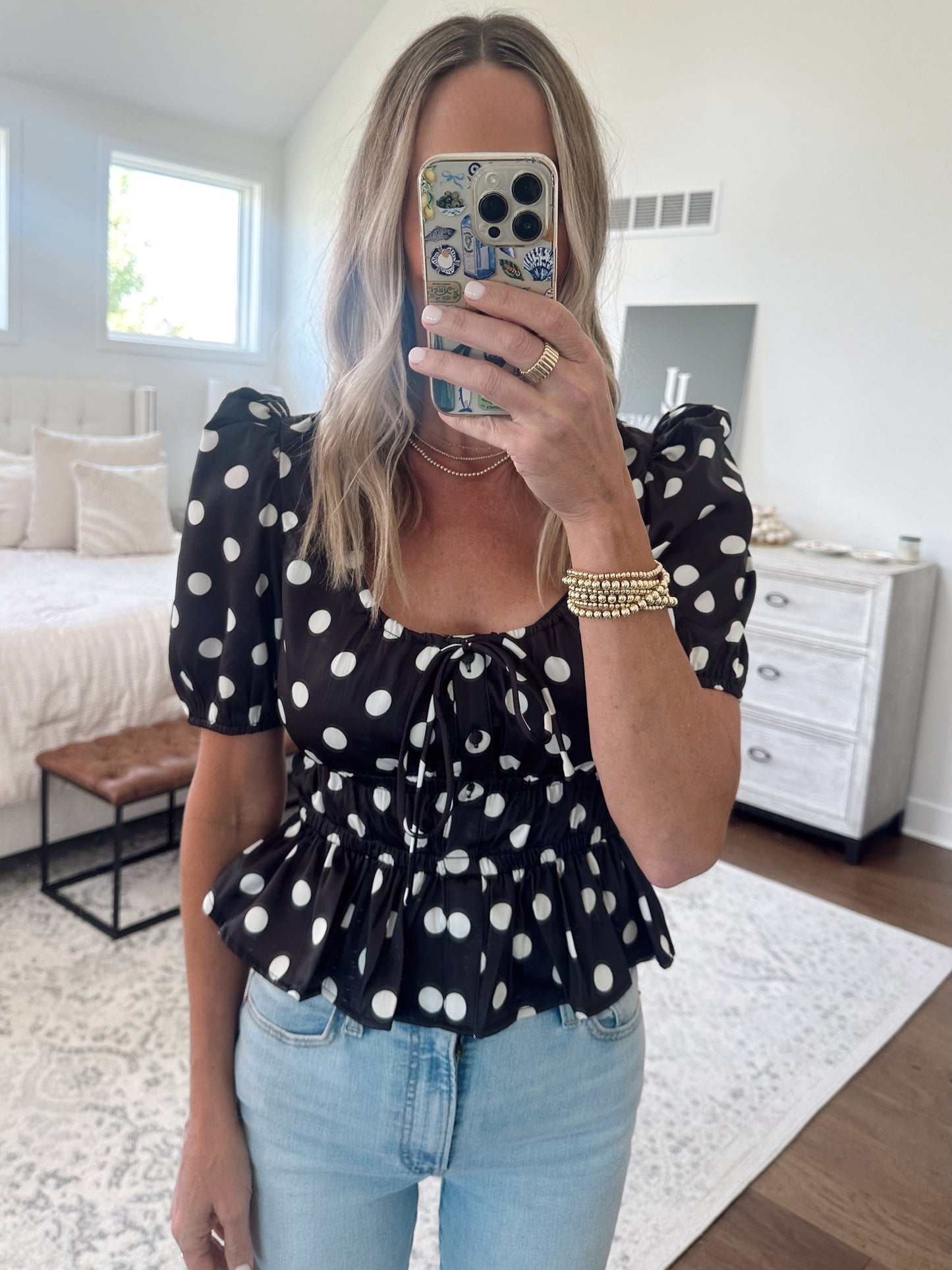 Polka Dot Top