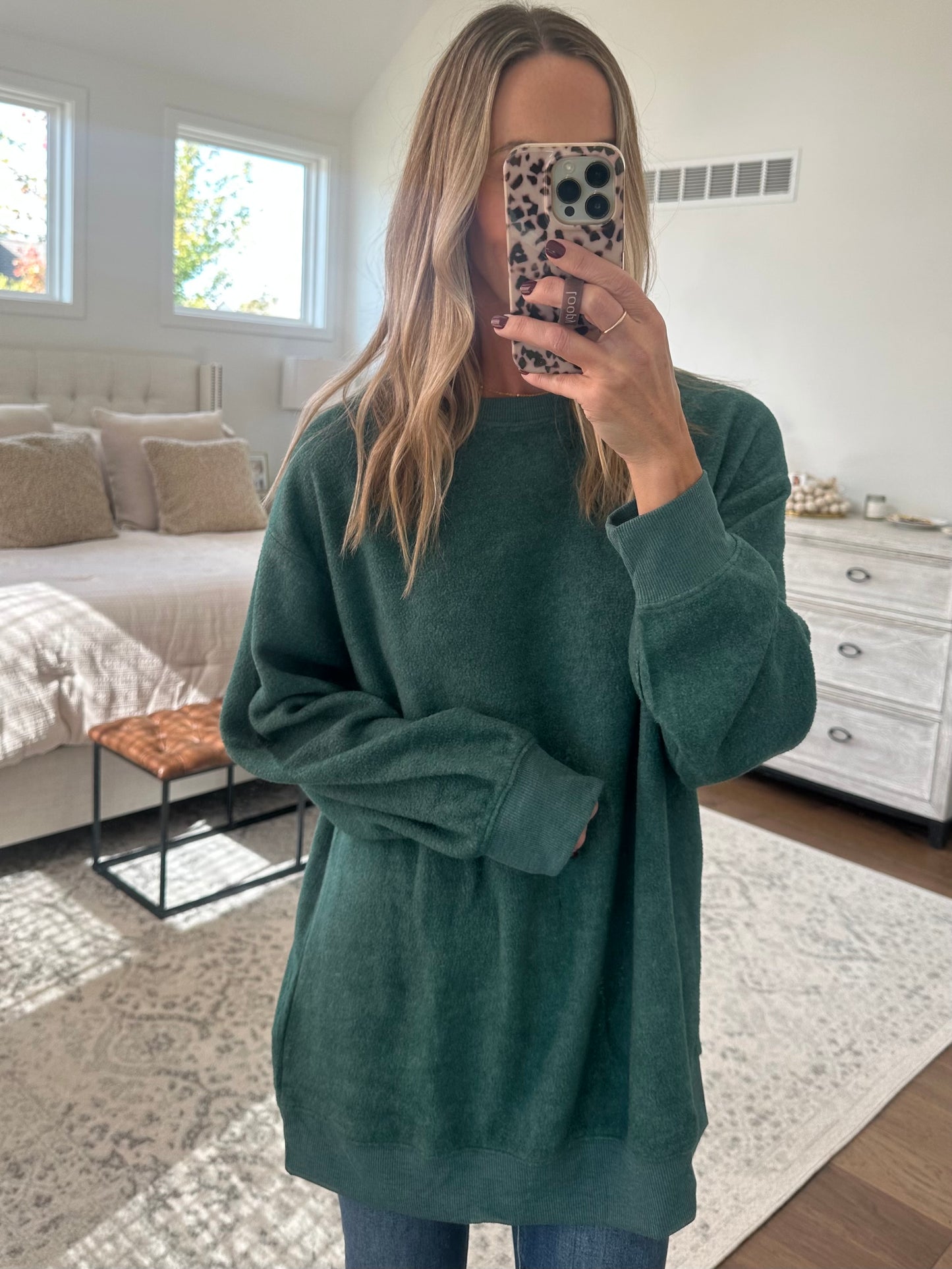 Green Soft Tunic