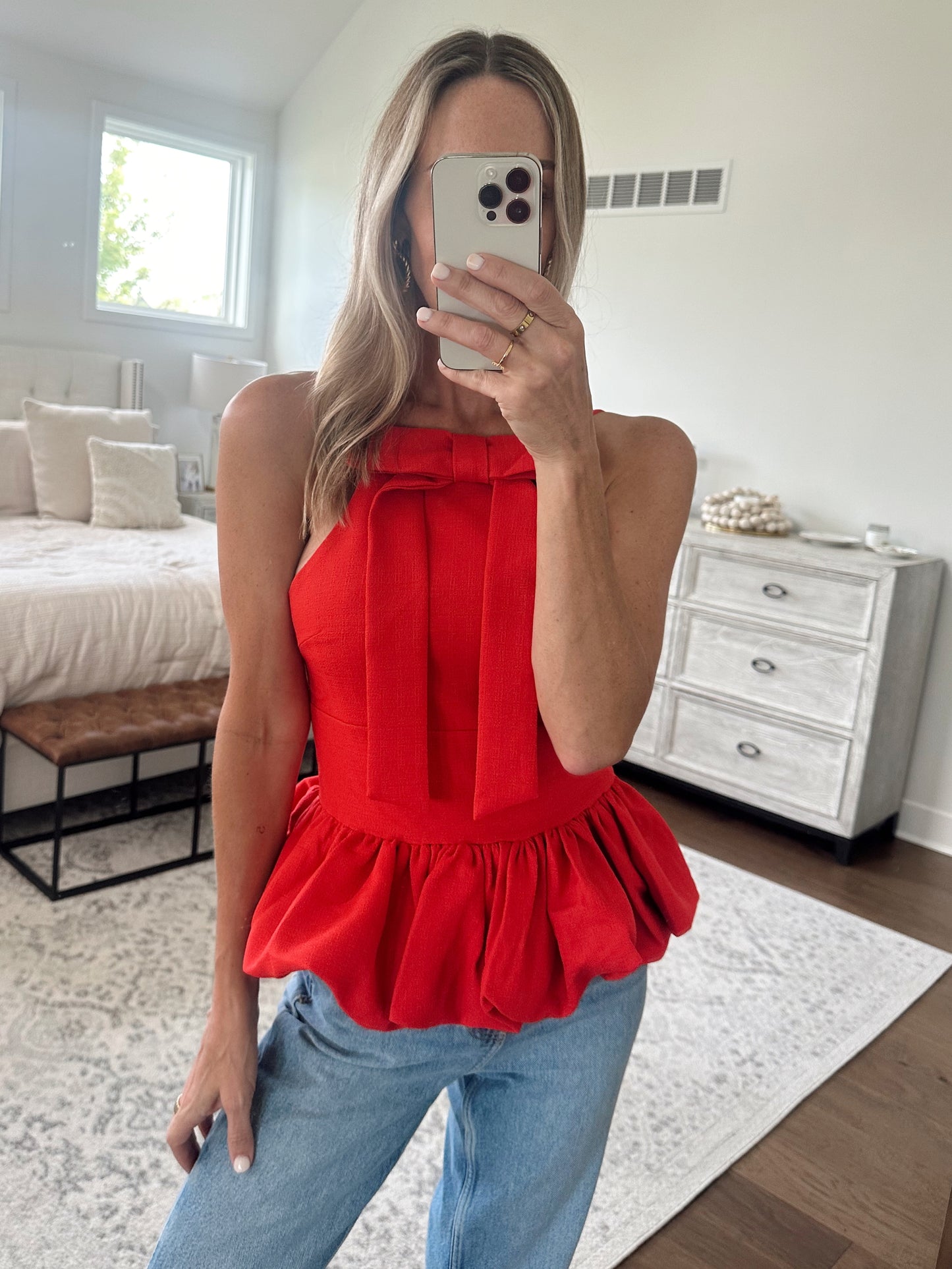 Red Bow Tank
