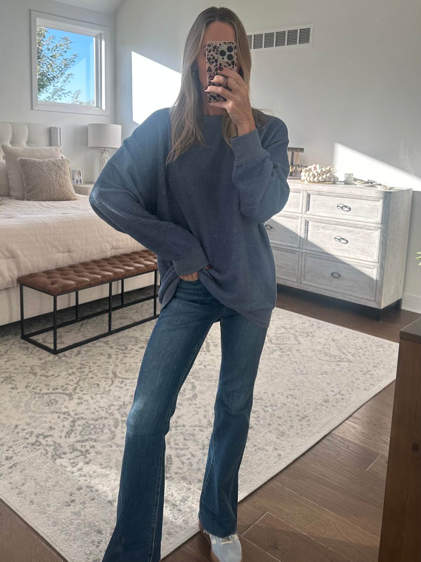 Blue Soft Tunic