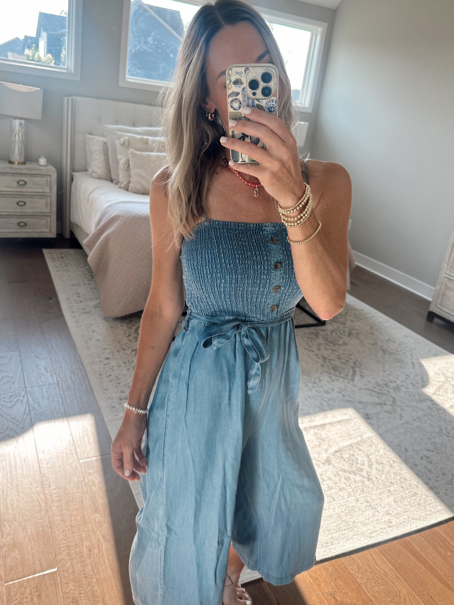 Chambray Jumpsuit