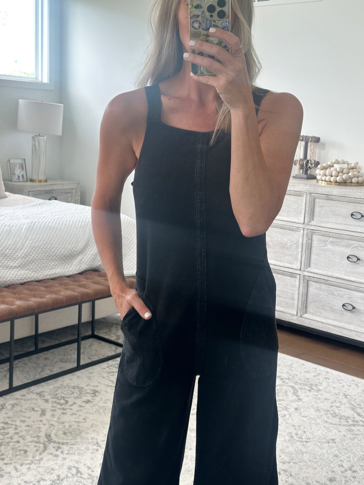Faded Black Jumper