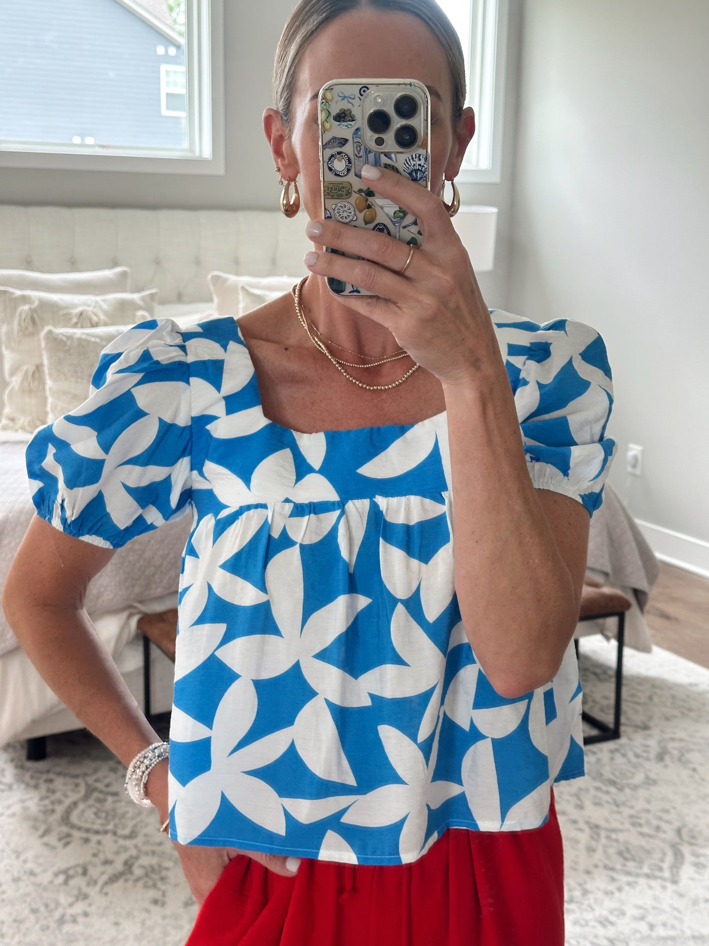 Tropical Floral Top