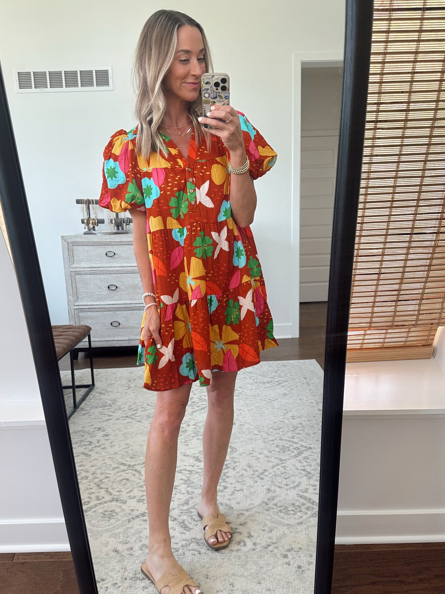 Boho Flower Dress
