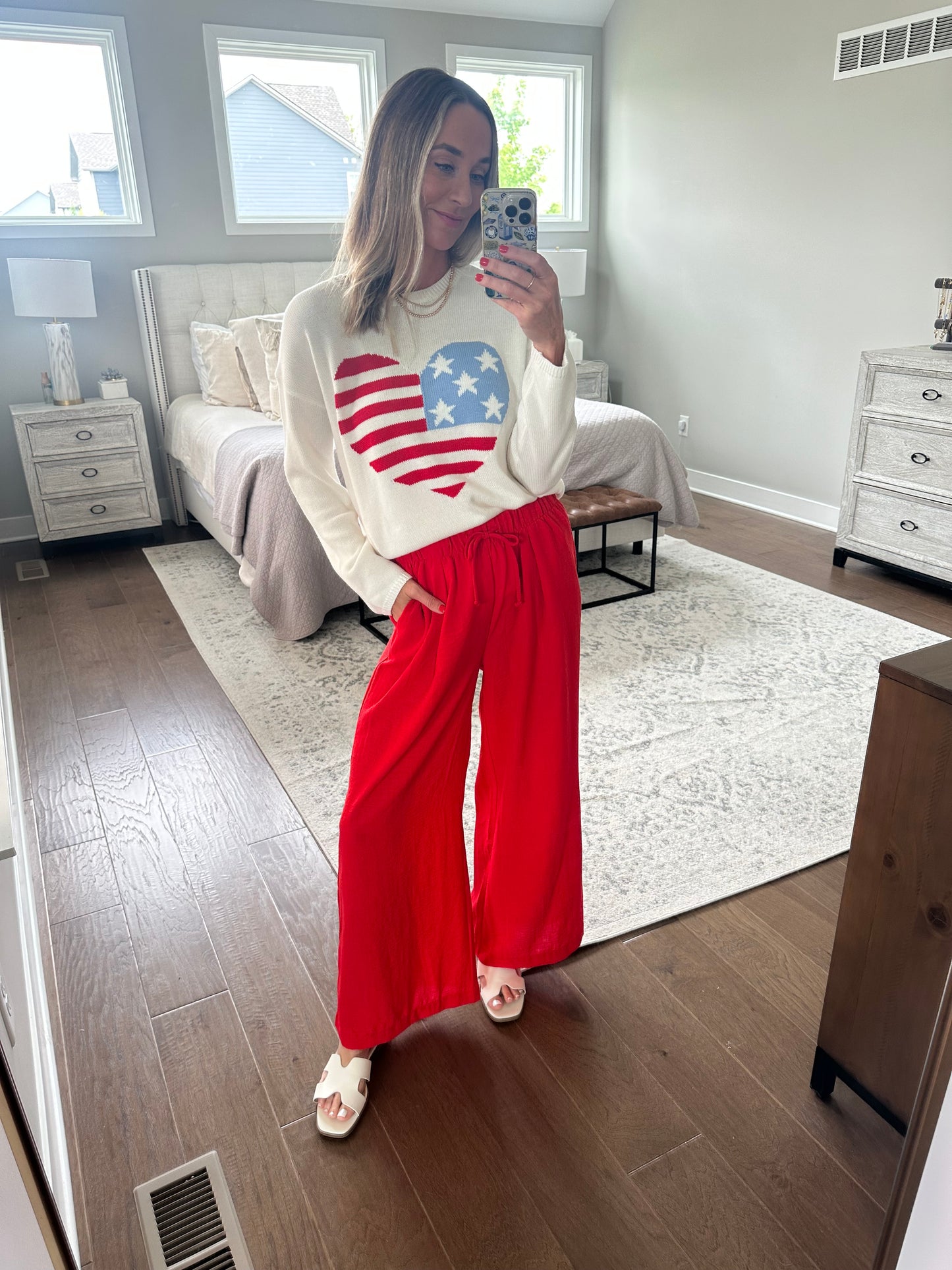 Heart Flag Sweater