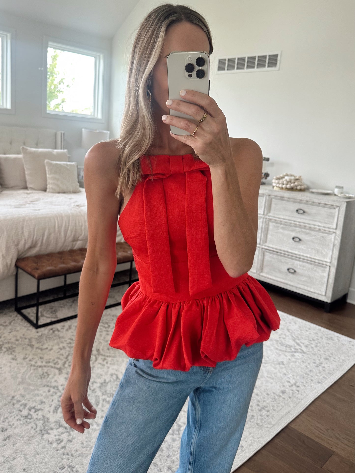Red Bow Tank