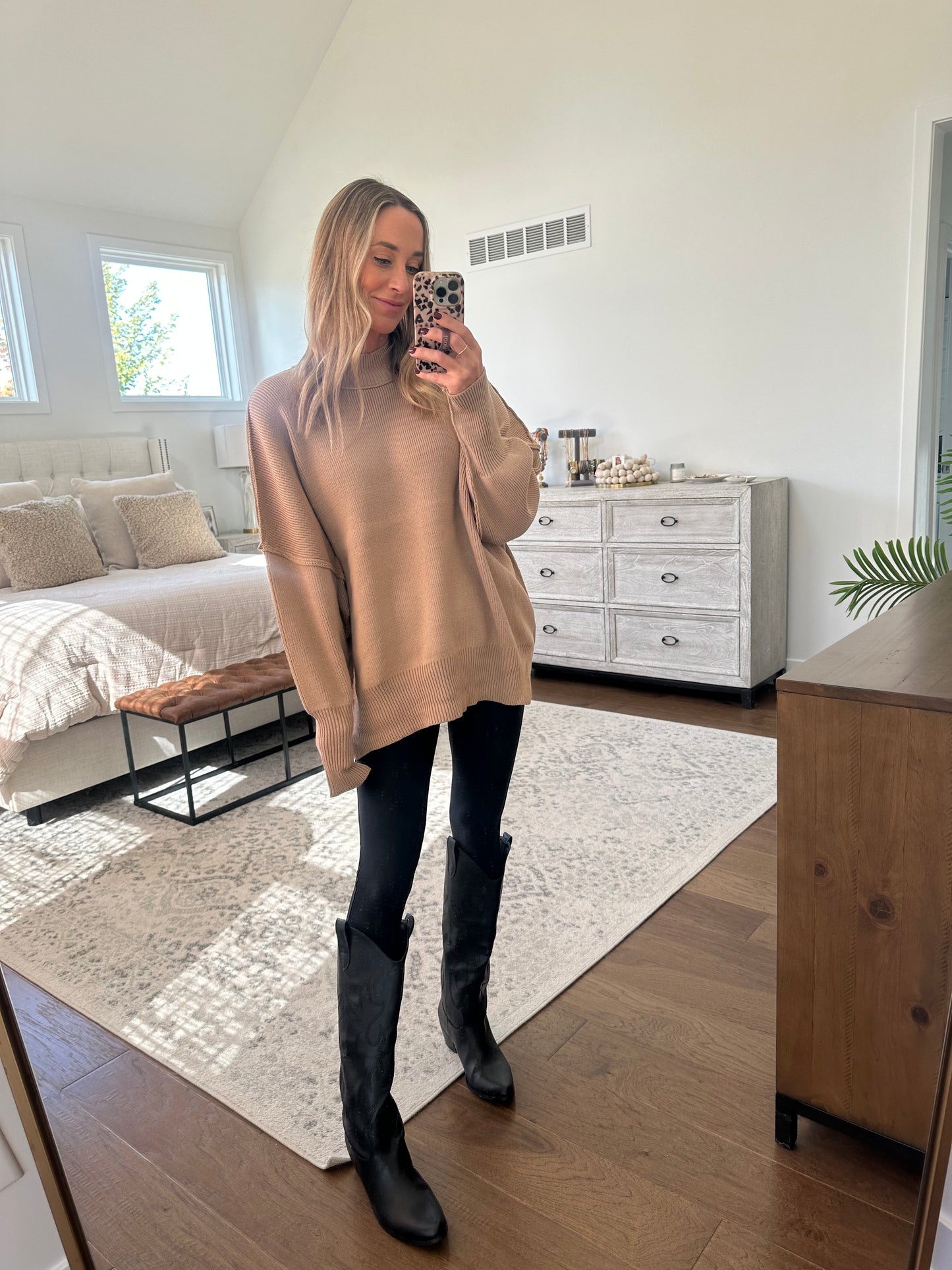 Oversized Sweater- Mocha