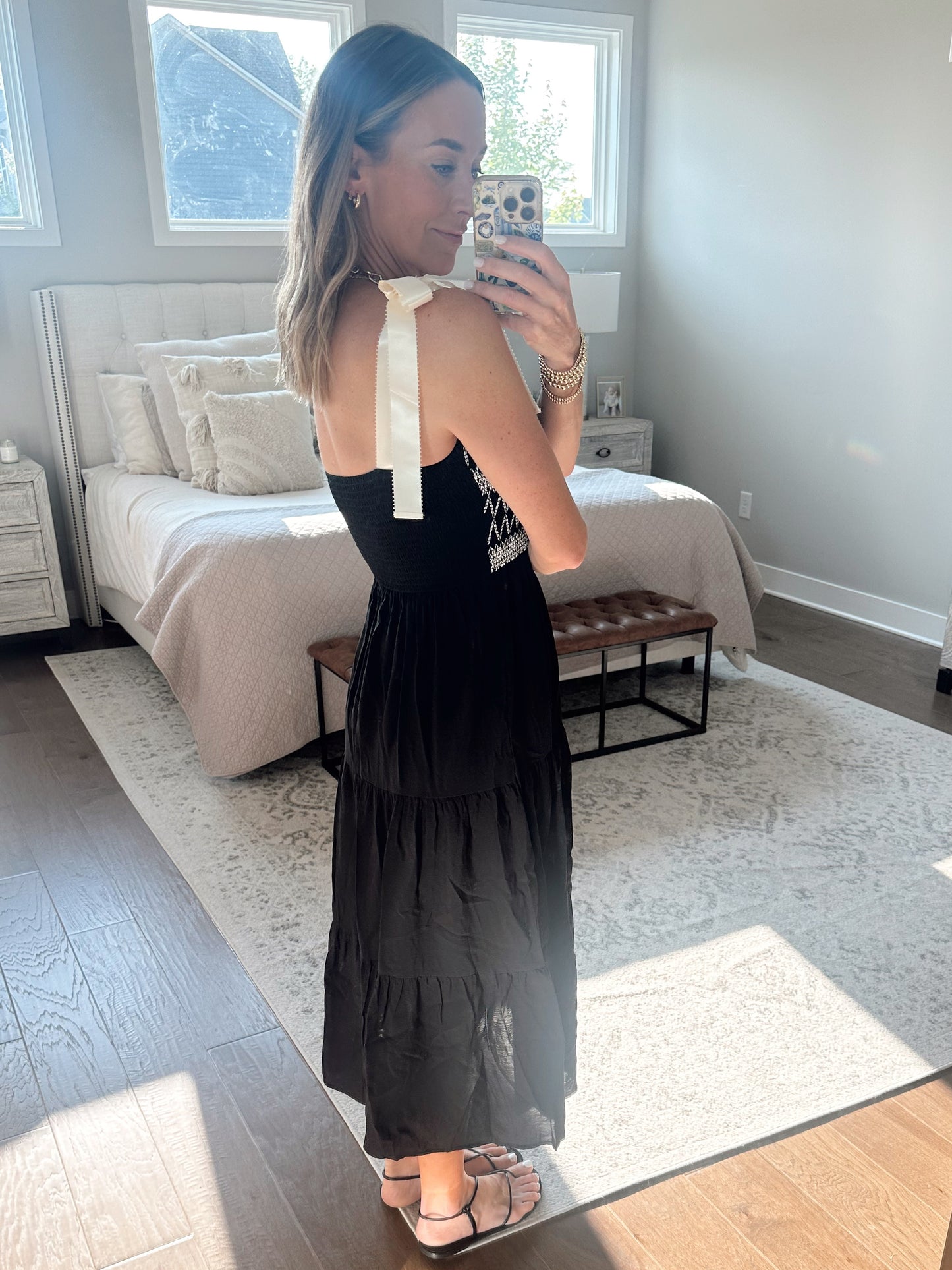 Black Ribbon Maxi