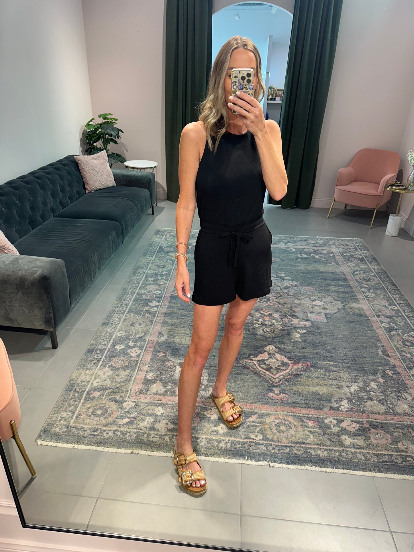Everyday Romper- Black