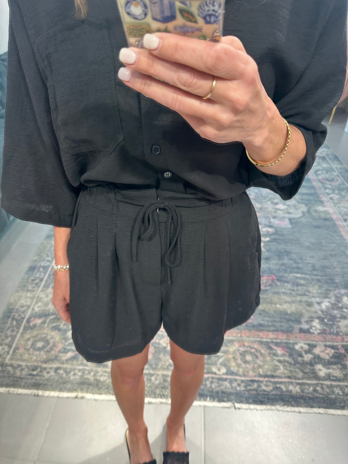 Woven Set- Black