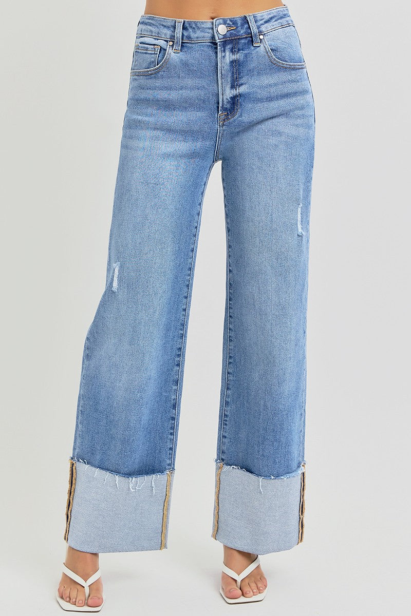 Cuffed Jeans