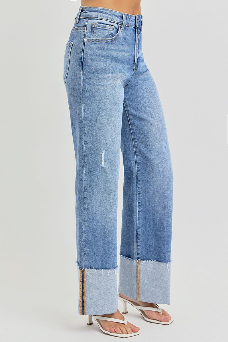 Cuffed Jeans