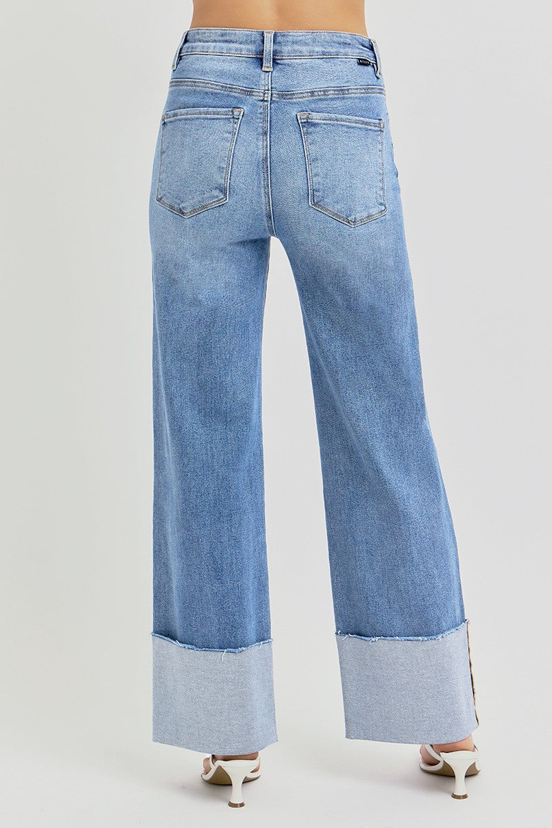 Cuffed Jeans