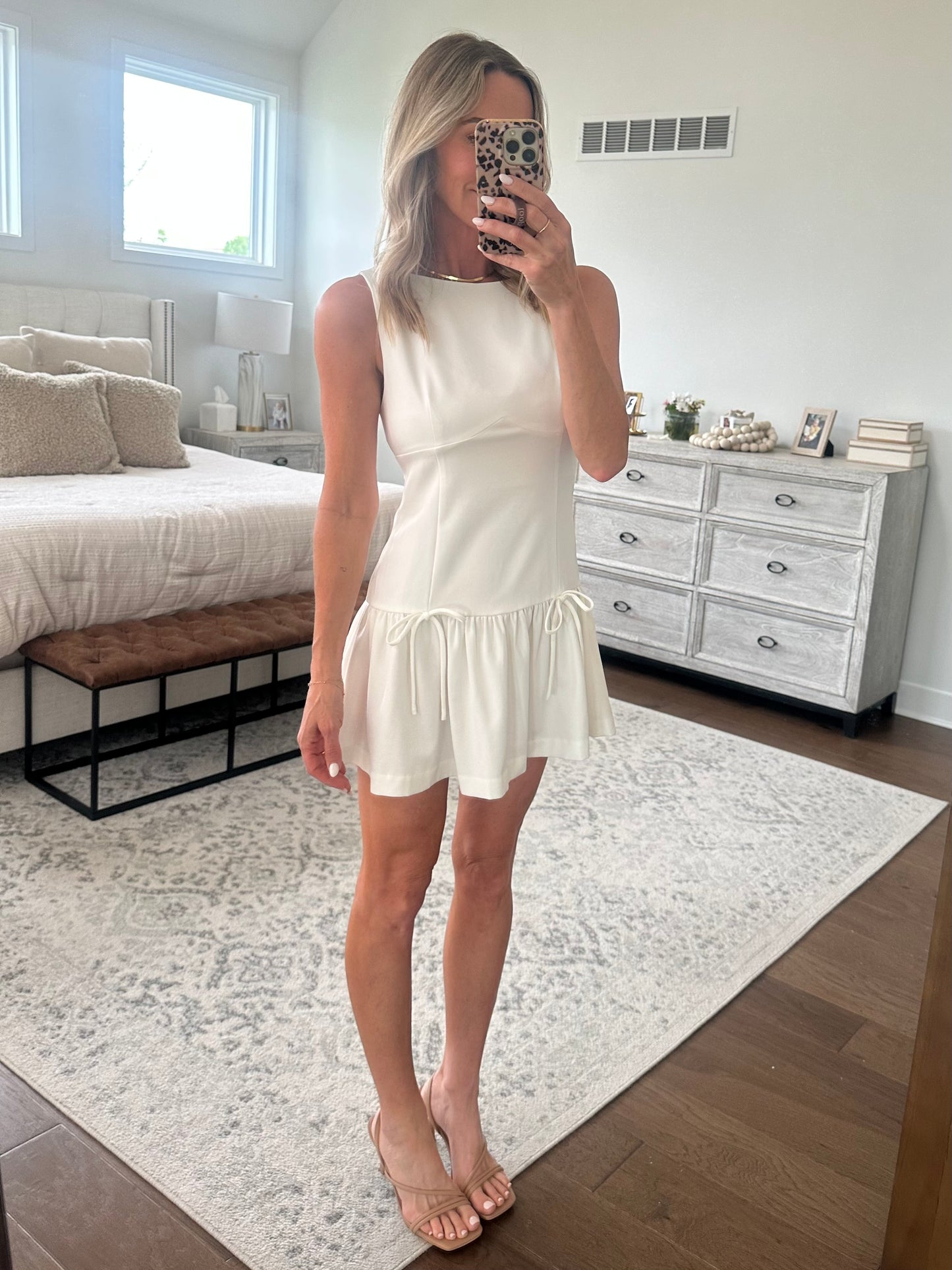 Ivory Bow Dress