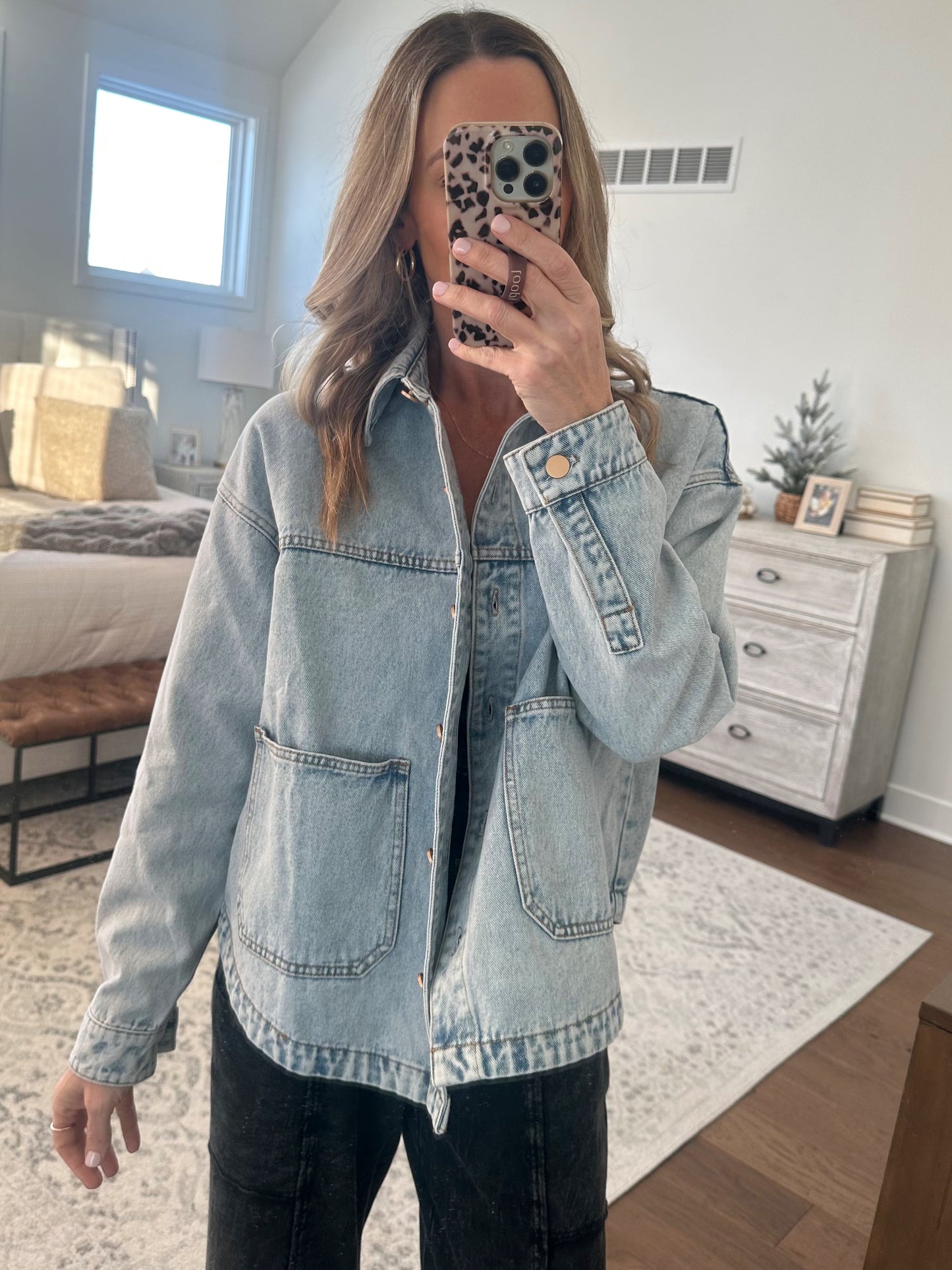 Light Wash Denim Jacket