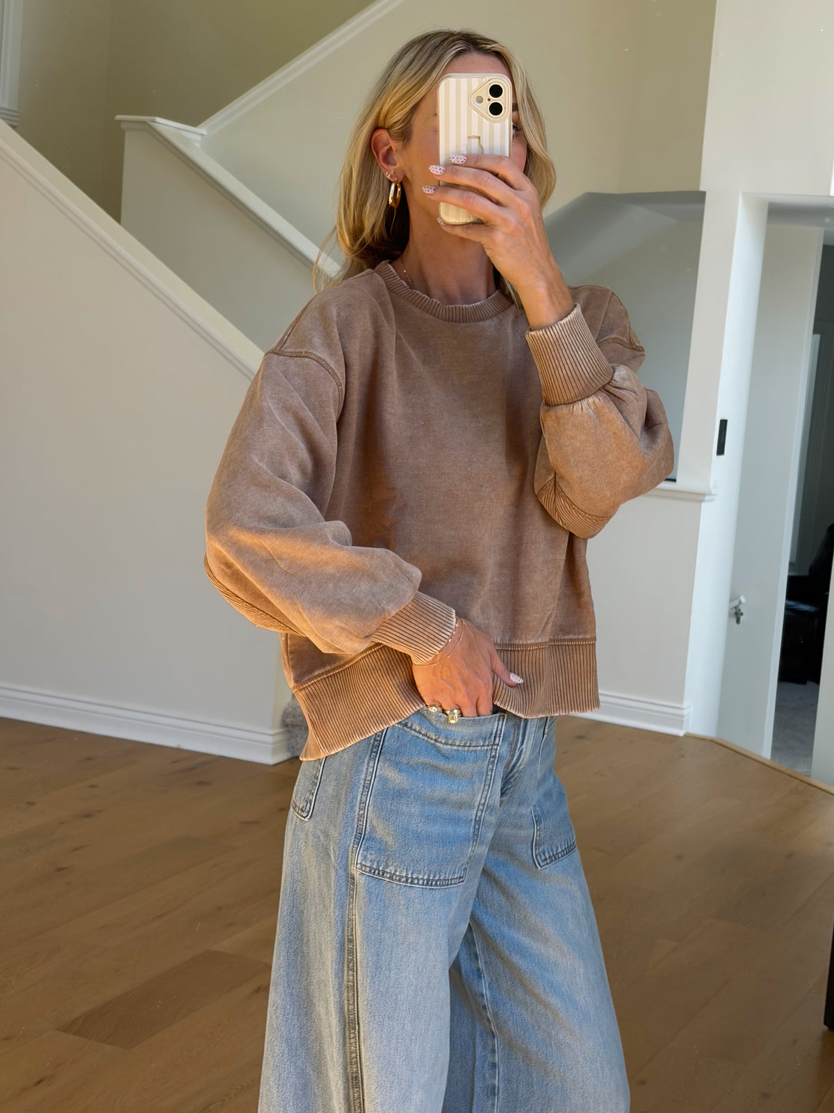 Camel Sweatshirt
