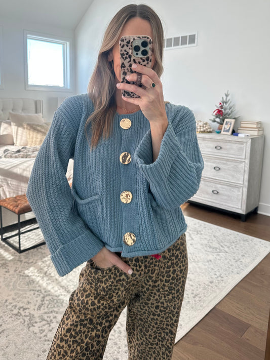 Baby Blue Cardigan
