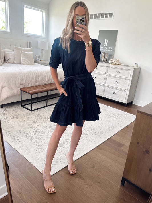 Dark Denim Dress