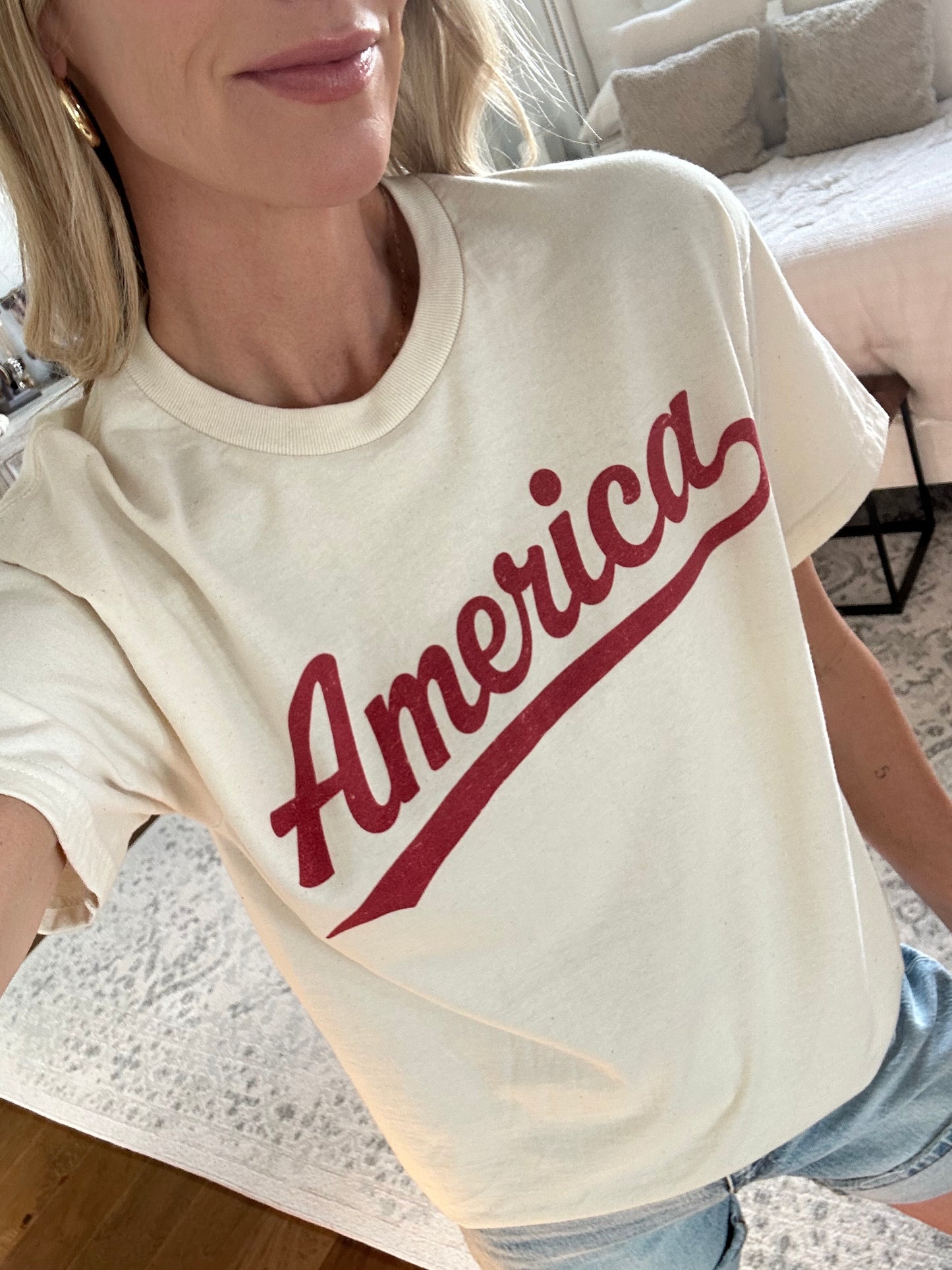 America Oversized Tee