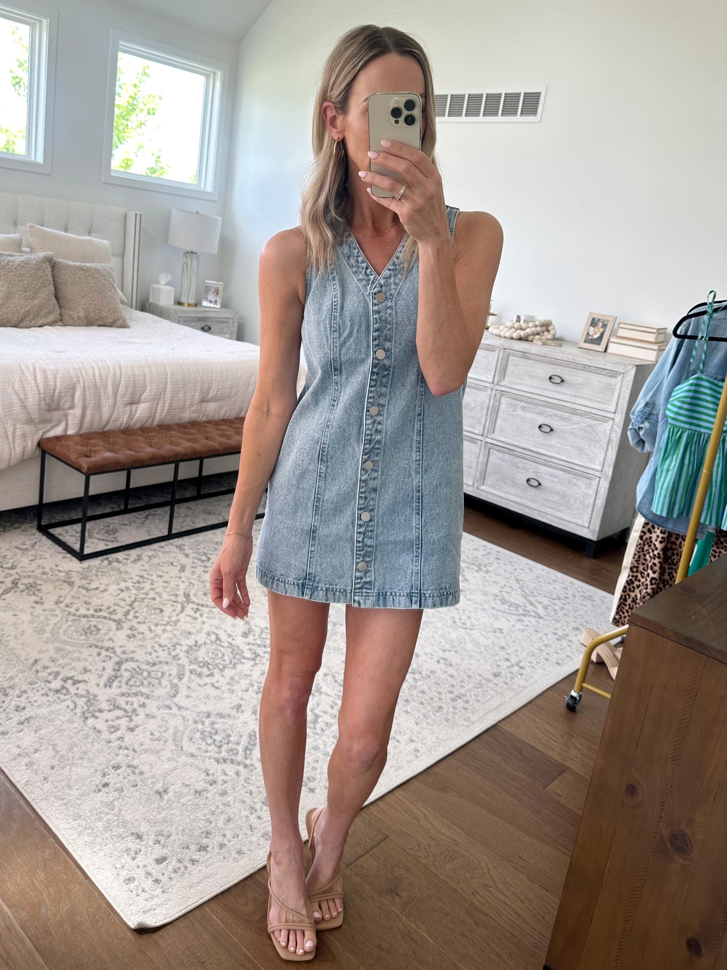 Denim Tank Dress