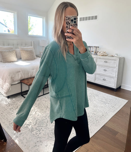 Green Pullover