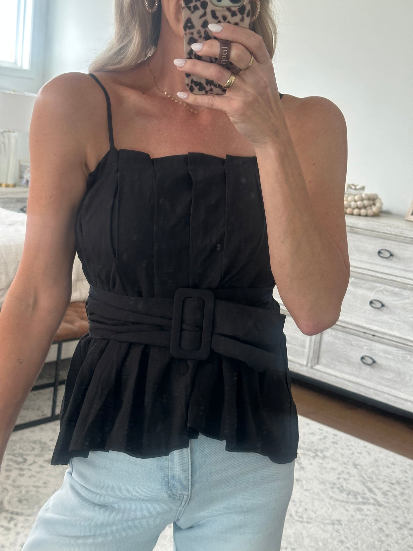 Black Belted Tank