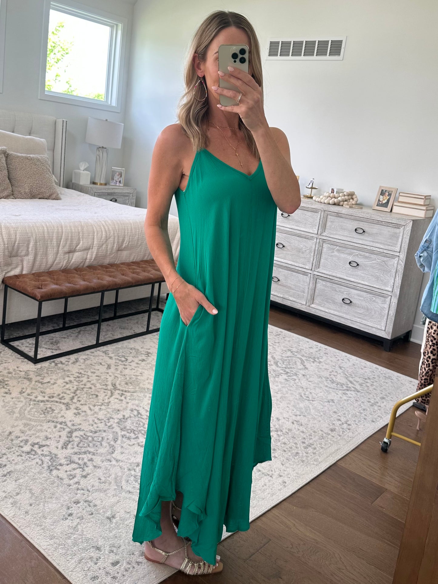 Green Maxi Dress