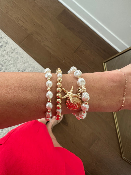 Star Fish Beaded Bracelet